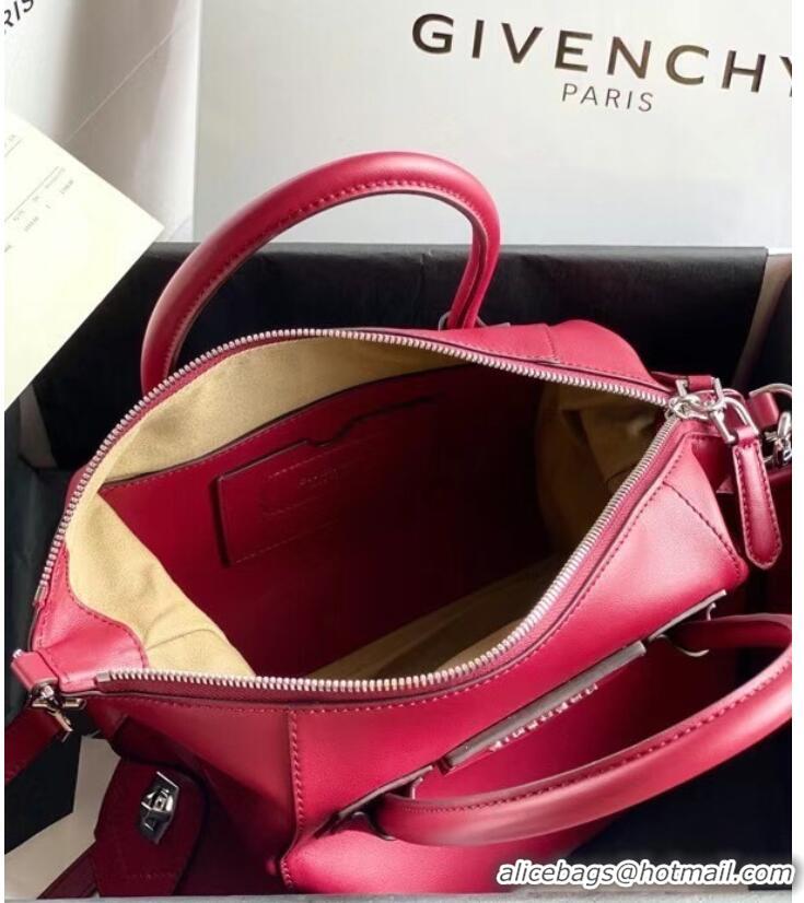 Spot Promotional GIVENCHY Original Leather Shoulder Bag 63188 red