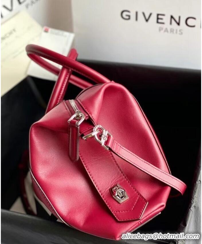 Spot Promotional GIVENCHY Original Leather Shoulder Bag 63188 red