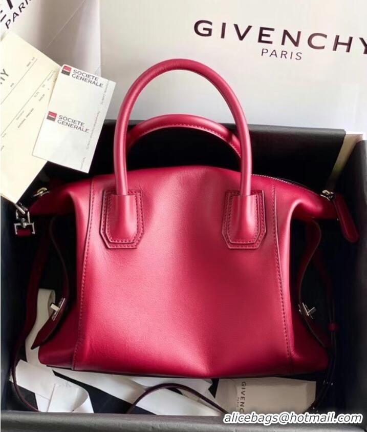 Spot Promotional GIVENCHY Original Leather Shoulder Bag 63188 red