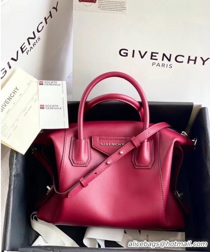 Spot Promotional GIVENCHY Original Leather Shoulder Bag 63188 red