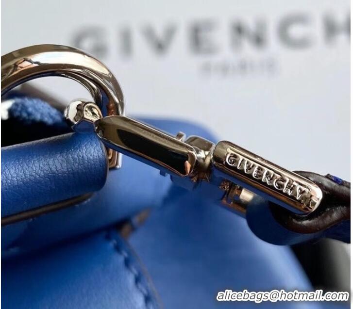 Grade Quality GIVENCHY Original Leather Shoulder Bag 63188 blue