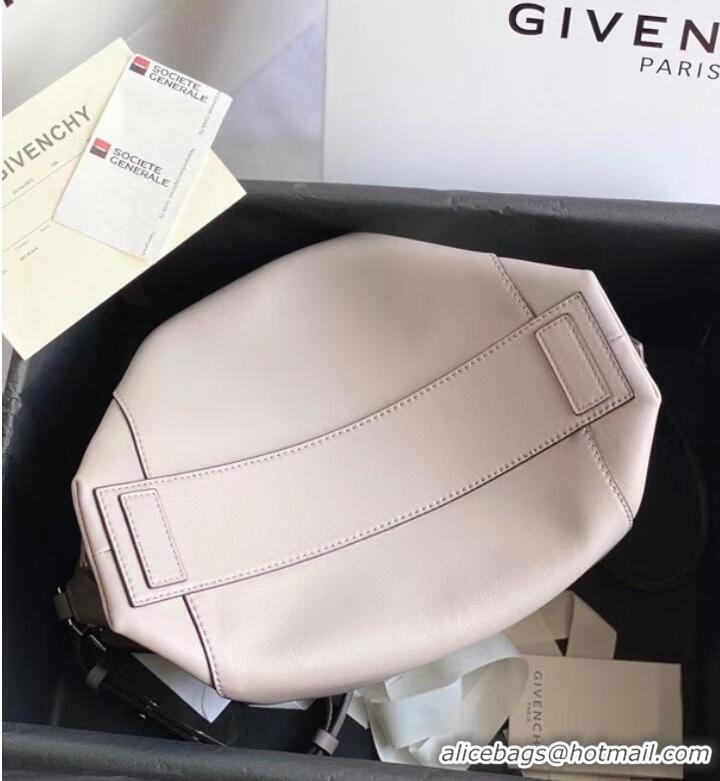 New Fashion GIVENCHY Original Leather Shoulder Bag 63188 light gray