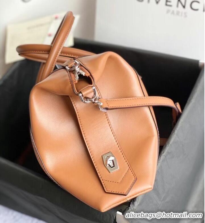 Good Product GIVENCHY Original Leather Shoulder Bag 63188 brown