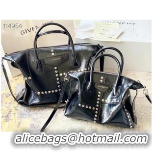 Good Looking GIVENCHY Original Leather Shoulder Bag A63188 black