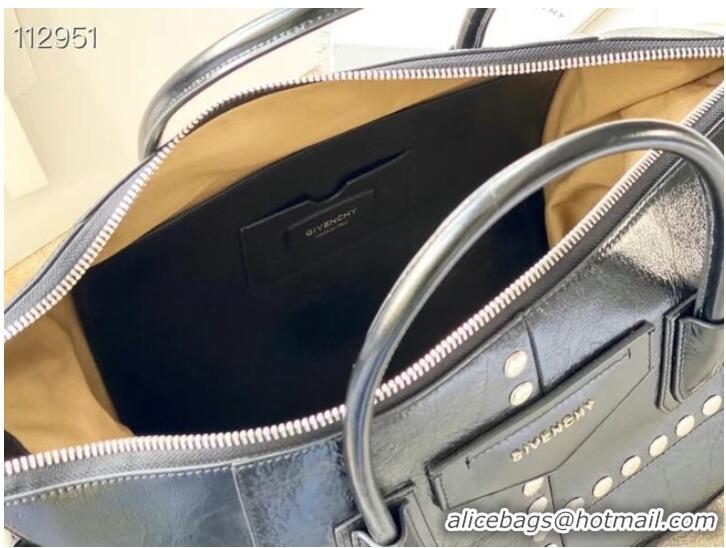 Good Looking GIVENCHY Original Leather Shoulder Bag A63188 black