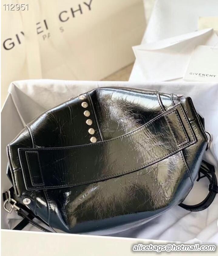 Good Looking GIVENCHY Original Leather Shoulder Bag A63188 black