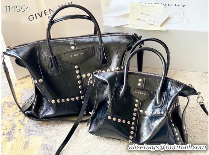 Good Looking GIVENCHY Original Leather Shoulder Bag A63188 black