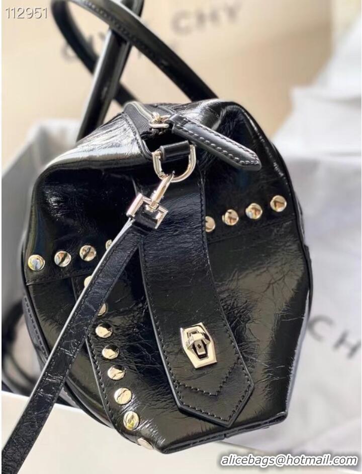 Good Looking GIVENCHY Original Leather Shoulder Bag A63188 black