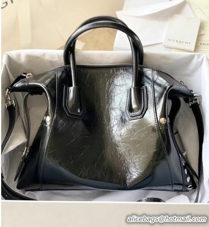 Good Looking GIVENCHY Original Leather Shoulder Bag A63188 black