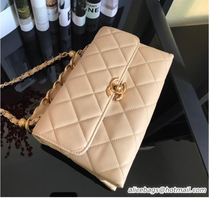 Good Product Chanel Flap Lambskin Shoulder Bag AS3011 cream