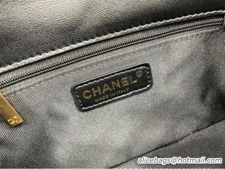 Good Quality Chanel Flap Lambskin Shoulder Bag AS2975 black