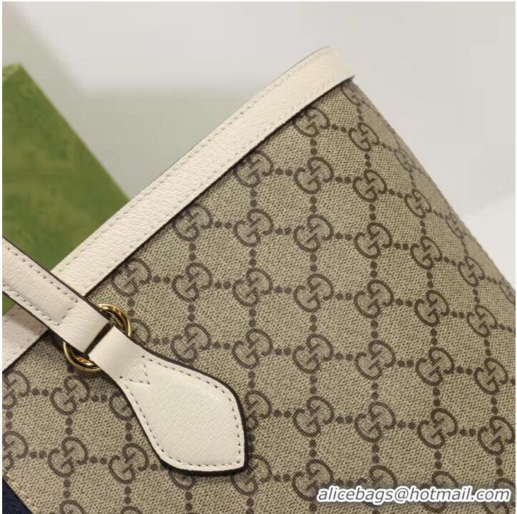 Good Product Gucci Ophidia series medium GG Tote Bag 631685 WHITE