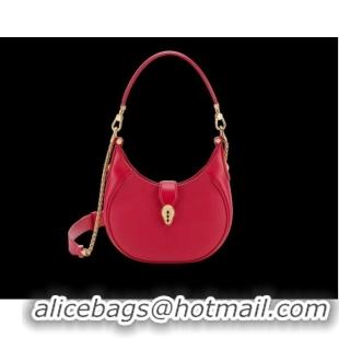 Good Taste BVLGARI Shoulder Bag Calfskin Leather B281640 red