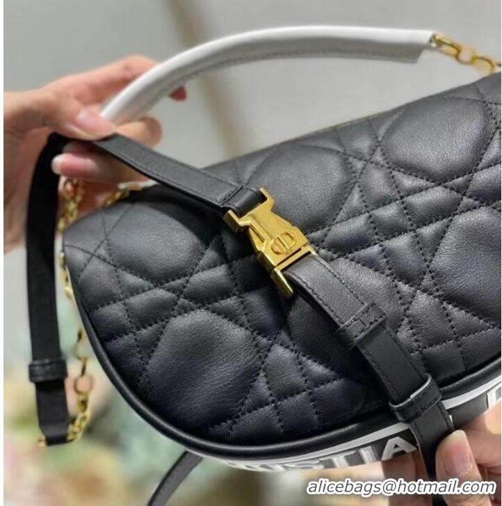 Buy Cheapest DIOR Shoulder Bag Cannage Lambskin C0617 black