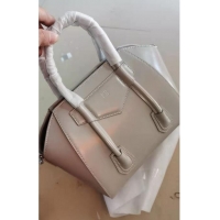 Top Quality Givenchy Grained Original Calfskin Small Antigona Bag BB0512 Gray