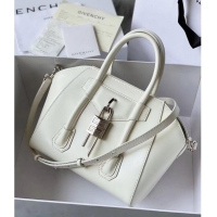 Grade Givenchy Grained Original Calfskin Small Antigona Bag BB0512 White