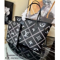 Well Crafted Louis Vuitton NEVERFULL MM M46040 black