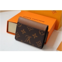 Super Quality Louis Vuitton Monogram Canvas Zoe WALLET M80725 Brown