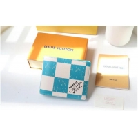 Good Product Louis Vuitton MULTIPLE WALLET M60496 light blue