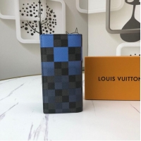 Affordable Price Louis vuitton Monogram Canvas Wallet A30120 Blue