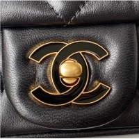 Promotional Chanel SMALL Lambskin FLAP BAG AS1792 black