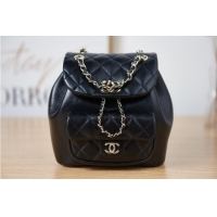 Market Sells Chanel Backpack Sheepskin Original Leather AS2908 black