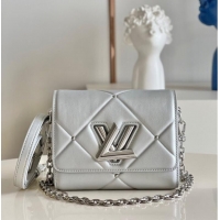 Buy Fashionable Louis Vuitton TWIST PM M59031 Argent