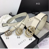 Reasonable Price Gucci Belt GB18211 White