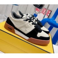 Good Quality Fendi Match Low-tops Sneakers 121750 White/Black