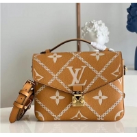 Cheapest Louis Vuitton POCHETTE METIS M46018 Arizona Brown