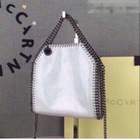 Promotional Stella McCartney Tiny Falabella Tote Bag 18cm SM1609 White/Silver 2020