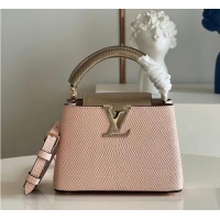 Good Quality Louis Vuitton CAPUCINES MINI M59268 light pink