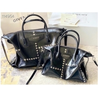 Good Looking GIVENCHY Original Leather Shoulder Bag A63188 black