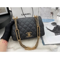 Well Crafted Chanel Flap Original Lambskin Shoulder Bag AS2975 AS2976 Black