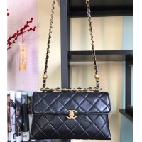 Market Sells Chanel Flap Lambskin Shoulder Bag AS1267 black