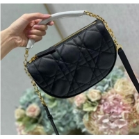 Buy Cheapest DIOR Shoulder Bag Cannage Lambskin C0617 black