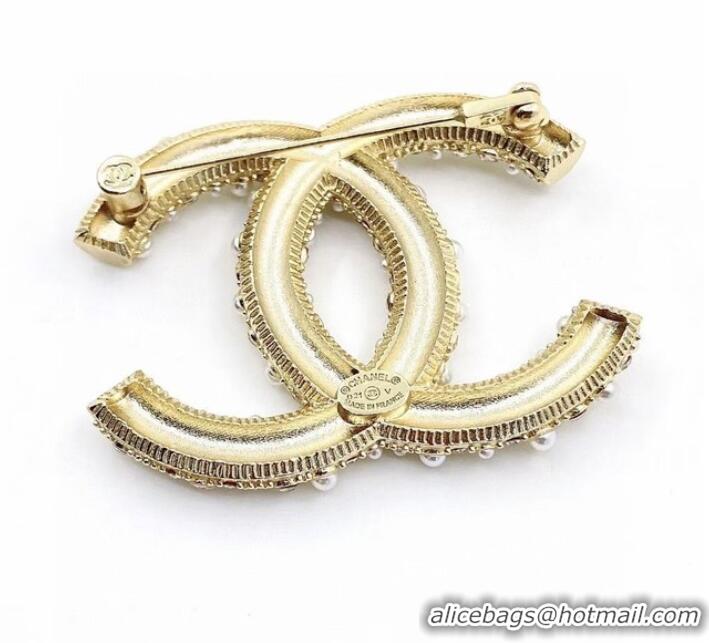 Pretty Style Grade Chanel Brooch CE7331