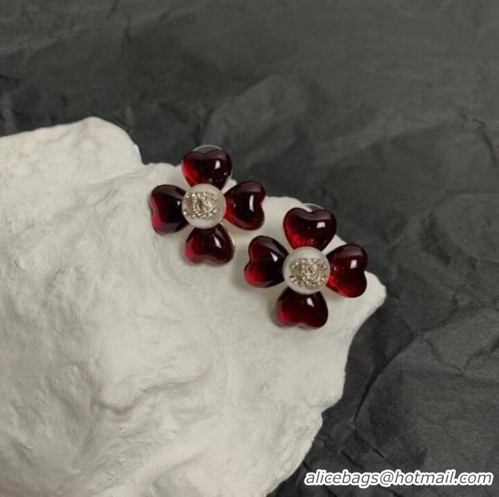 Unique Discount Chanel Earrings CE7457 Red