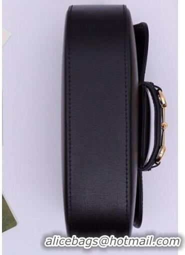 Famous Brand Gucci Horsebit 1955 mini bag 658574 Black