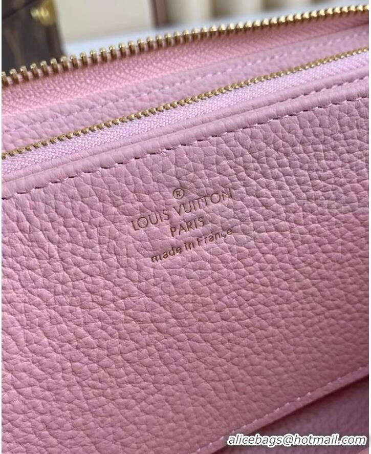 Super Quality Louis Vuitton ZIPPY leather WALLET M81141 pink