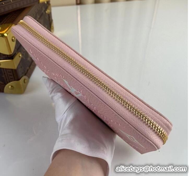 Super Quality Louis Vuitton ZIPPY leather WALLET M81141 pink