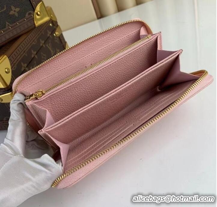 Super Quality Louis Vuitton ZIPPY leather WALLET M81141 pink