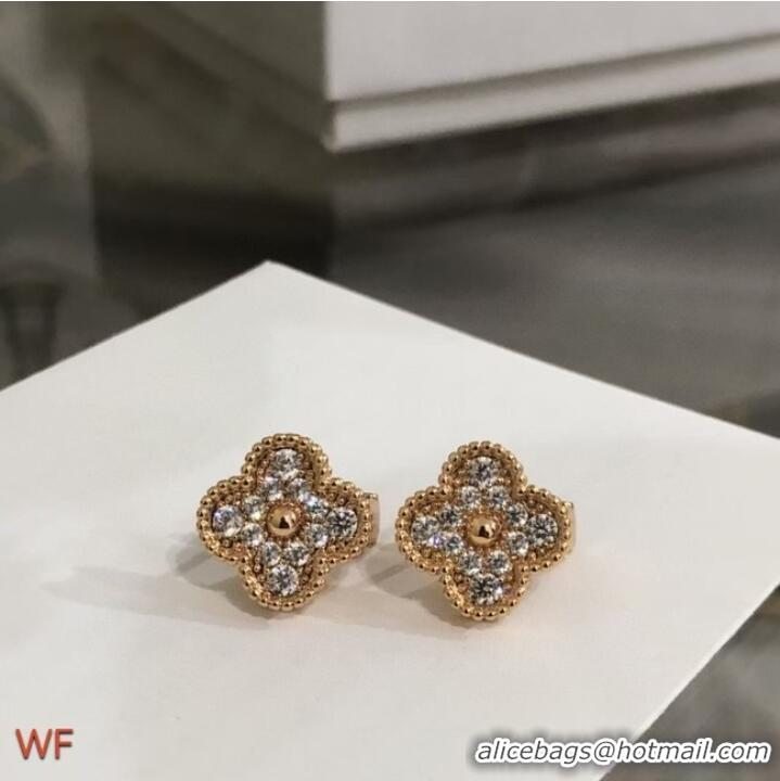 Unique Grade Discount Van Cleef & Arpels Earrings CE7499