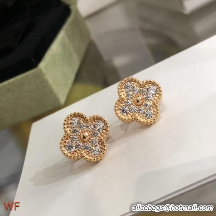 Unique Grade Discount Van Cleef & Arpels Earrings CE7499