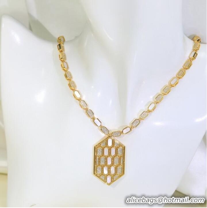 Market Sells BVLGARI Necklace CE7591 Gold