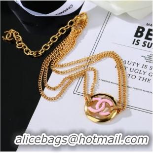 Buy Discount Chanel Necklace CE7595 Pink