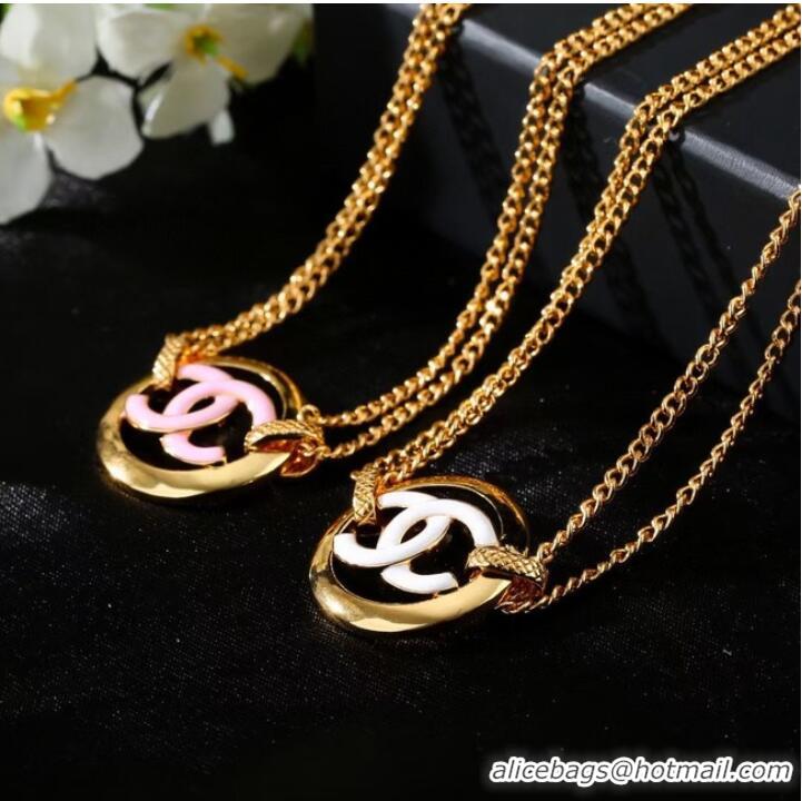 Buy Discount Chanel Necklace CE7595 Pink