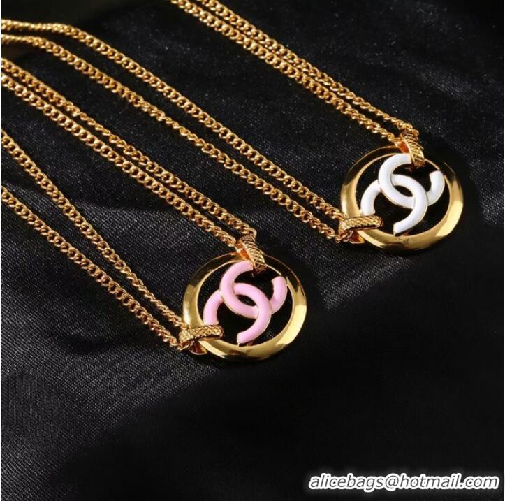 Buy Discount Chanel Necklace CE7595 Pink