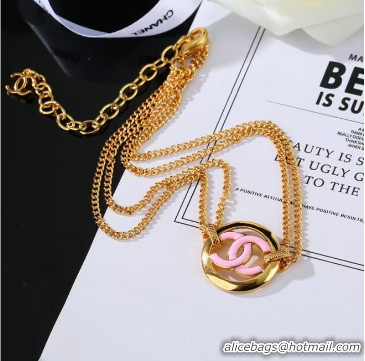 Buy Discount Chanel Necklace CE7595 Pink