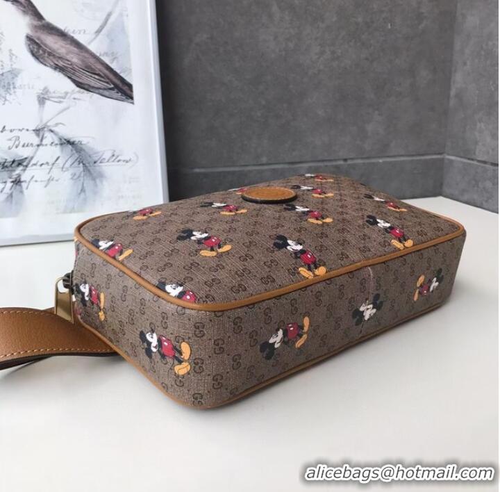 Reasonable Price Gucci Pineapple GG Supreme belt bag 602695 brown